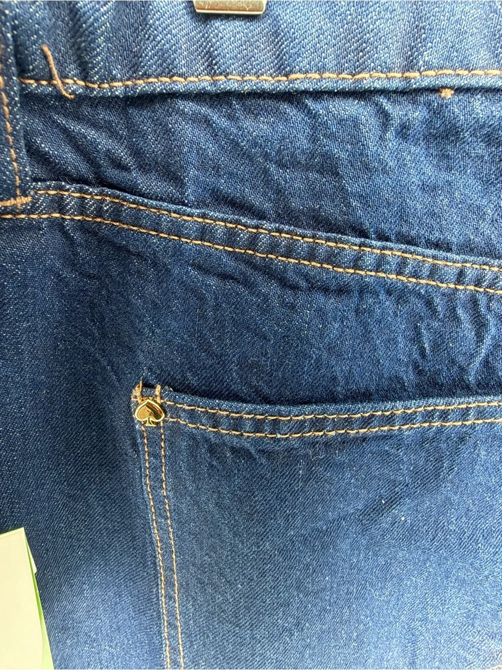 kate spade x Target collab Dark Blue Cuffed Jeans